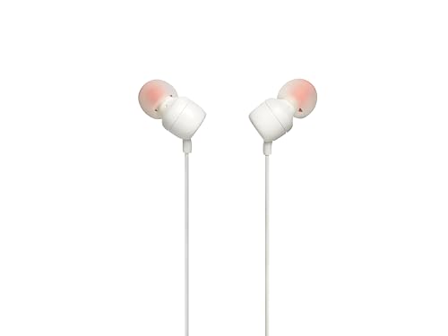 JBL Tune 110 Auriculares In Ear con Pure Bass, con manejo de un solo botón y...