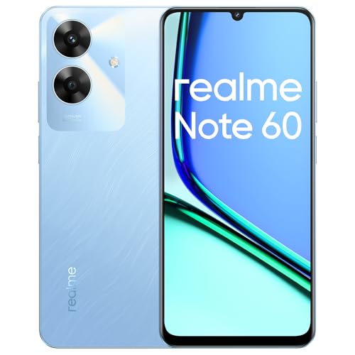 realme Note 60 Smartphone Android, Móvil 4G Dual SIM, Pantalla LCD 90Hz 6,74',...