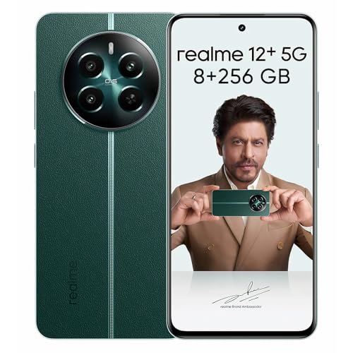 realme 12+ 5G Smartphone 8+256 GB con NFC, Doble Tarjeta SIM, Chipset Dimensity...