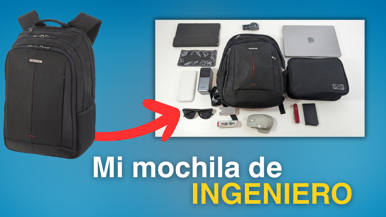 Que llevo en mi Mochila como Estudiante de Ingenieria