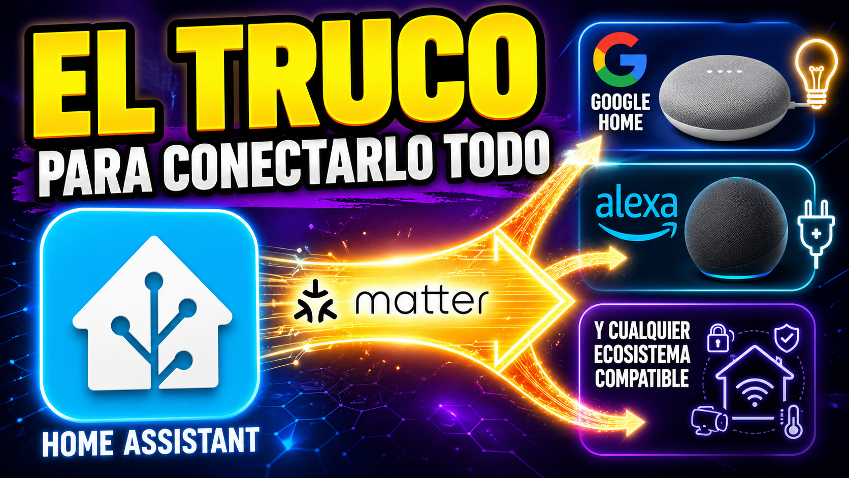 C&oacute;mo conectar Google Nest Mini a Home Assistant gratis con Matter Hub