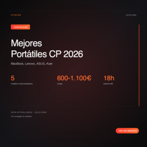 Mejores port&aacute;tiles calidad-precio 2026: gu&iacute;a honesta para comprar en Espa&ntilde;a